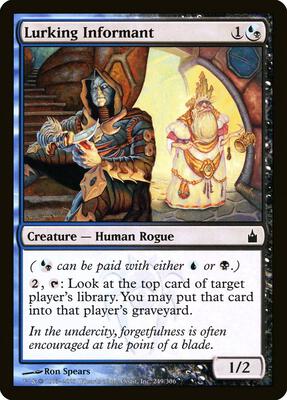 Lurking Informant card from Ravnica: City of Guilds