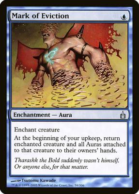 Mark of Eviction card from Ravnica: City of Guilds