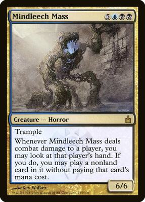 Mindleech Mass card from Ravnica: City of Guilds