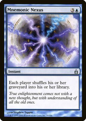 Mnemonic Nexus card from Ravnica: City of Guilds