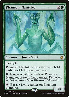 Phantom Nantuko card from Commander Anthology