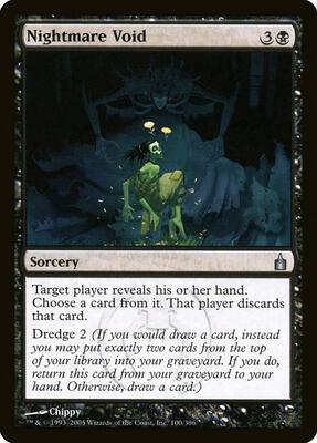 Nightmare Void card from Ravnica: City of Guilds