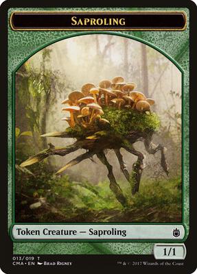 Saproling Token (013) card from Commander Anthology