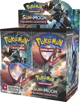 Burning Shadows Booster Box card from SM - Burning Shadows