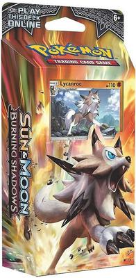 Burning Shadows Theme Deck - "Rock Steady" [Lycanroc] card from SM - Burning Shadows