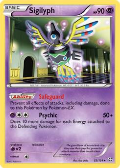 Sigilyph - 52/124 card from Deck Exclusives
