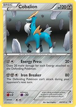 Cobalion - 84/101 (Battle Arena Deck Exclusive) card from Deck Exclusives