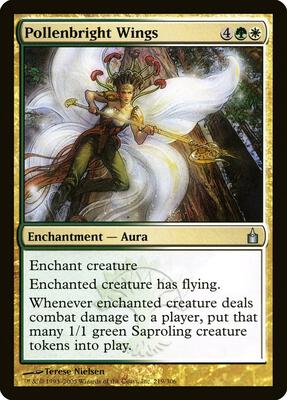 Pollenbright Wings card from Ravnica: City of Guilds