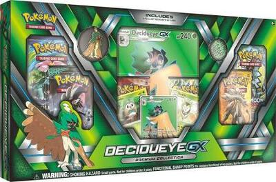 Decidueye GX Premium Collection card from SM - Guardians Rising