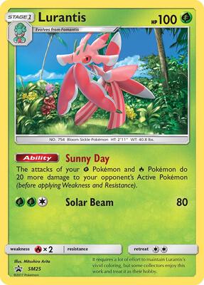 Lurantis - SM25 card from SM Promos