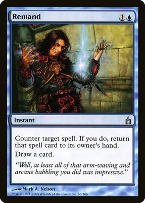 Remand card from Ravnica: City of Guilds