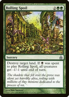 Rolling Spoil card from Ravnica: City of Guilds