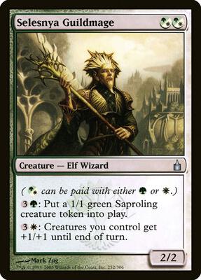 Selesnya Guildmage card from Ravnica: City of Guilds
