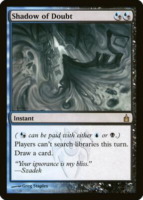 Shadow of Doubt card from Ravnica: City of Guilds