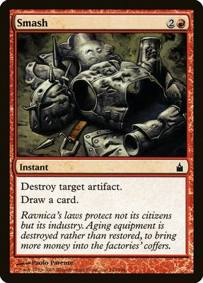 Smash card from Ravnica: City of Guilds