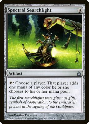 Spectral Searchlight card from Ravnica: City of Guilds