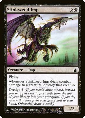 Stinkweed Imp card from Ravnica: City of Guilds