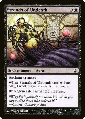 Strands of Undeath card from Ravnica: City of Guilds