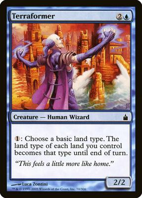 Terraformer card from Ravnica: City of Guilds