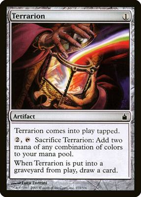 Terrarion card from Ravnica: City of Guilds