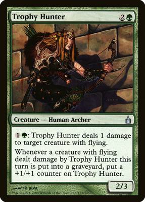 Trophy Hunter card from Ravnica: City of Guilds