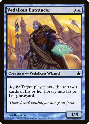 Vedalken Entrancer card from Ravnica: City of Guilds