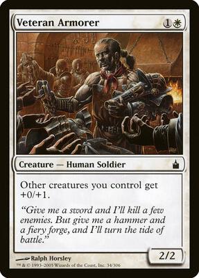 Veteran Armorer card from Ravnica: City of Guilds