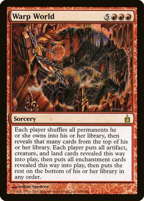 Warp World card from Ravnica: City of Guilds