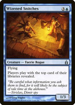 Wizened Snitches card from Ravnica: City of Guilds