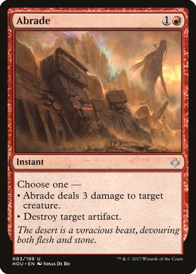 Abrade card from Hour of Devastation