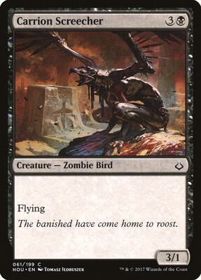 Carrion Screecher card from Hour of Devastation