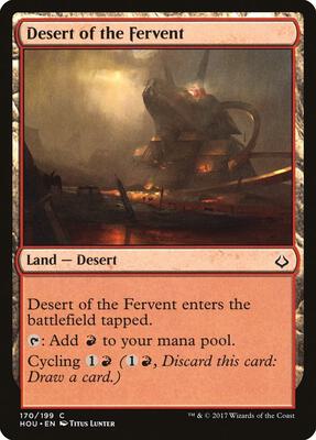Desert of the Fervent card from Hour of Devastation
