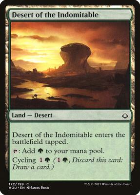 Desert of the Indomitable card from Hour of Devastation
