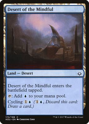 Desert of the Mindful card from Hour of Devastation
