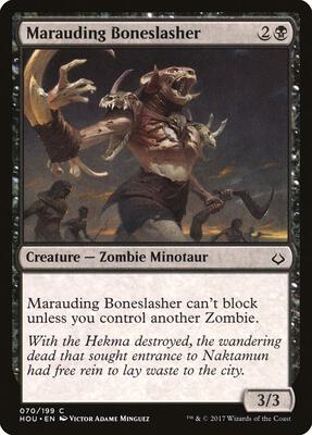 Marauding Boneslasher card from Hour of Devastation