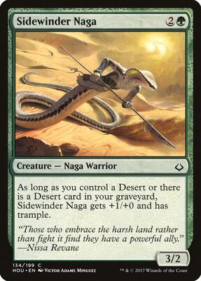 Sidewinder Naga card from Hour of Devastation