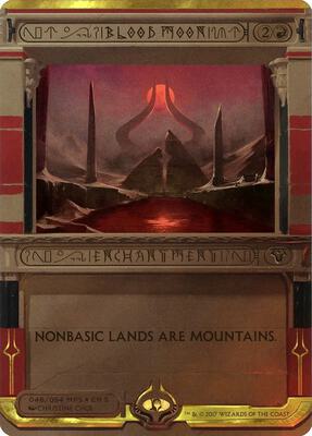 Blood Moon card from Masterpiece Series: Amonkhet Invocations
