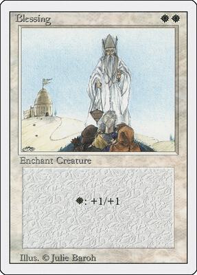 Blessing card from Revised Edition