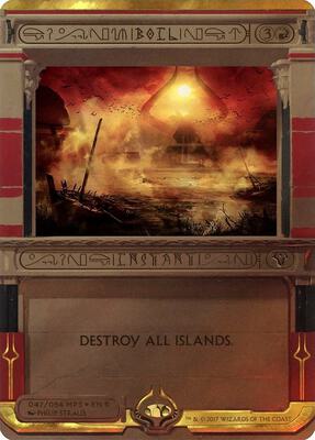 Boil card from Masterpiece Series: Amonkhet Invocations