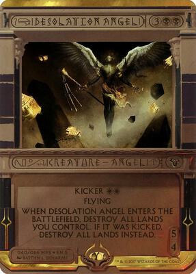 Desolation Angel card from Masterpiece Series: Amonkhet Invocations