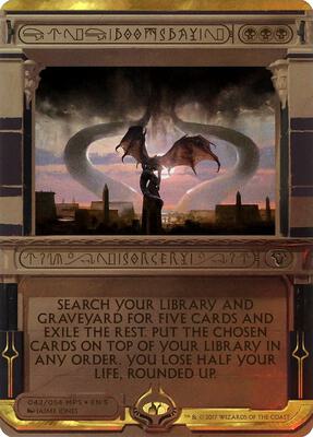 Doomsday card from Masterpiece Series: Amonkhet Invocations