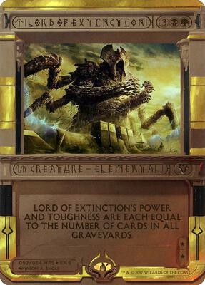 Lord of Extinction card from Masterpiece Series: Amonkhet Invocations