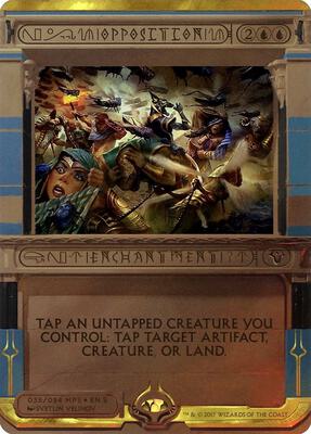 Opposition card from Masterpiece Series: Amonkhet Invocations
