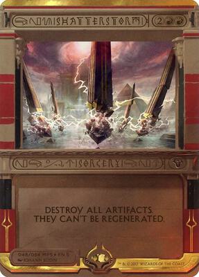 Shatterstorm card from Masterpiece Series: Amonkhet Invocations