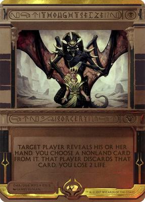 Thoughtseize card from Masterpiece Series: Amonkhet Invocations