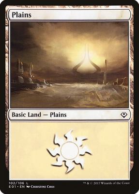 Plains (102) card from Archenemy: Nicol Bolas