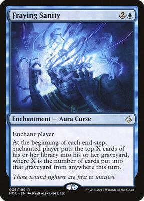 Fraying Sanity card from Hour of Devastation