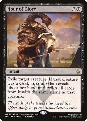 Hour of Glory card from Hour of Devastation