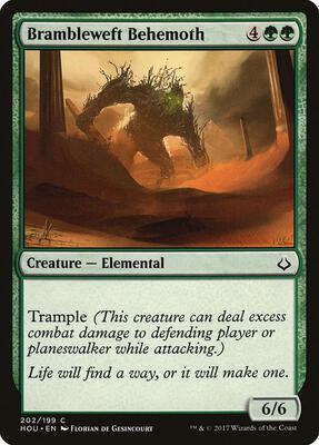 Brambleweft Behemoth card from Hour of Devastation