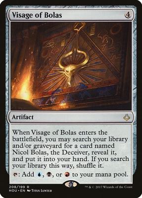 Visage of Bolas card from Hour of Devastation